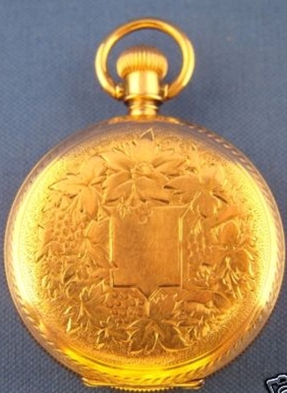 LONGINES POCKET WATCH IN A 14K SOLID GOLD HUNTING CASE